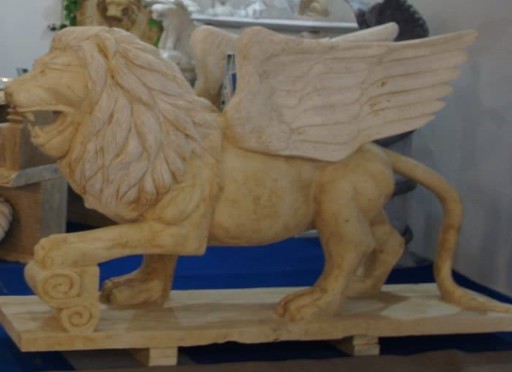 Mermer Kanatlı Aslan- lion-803