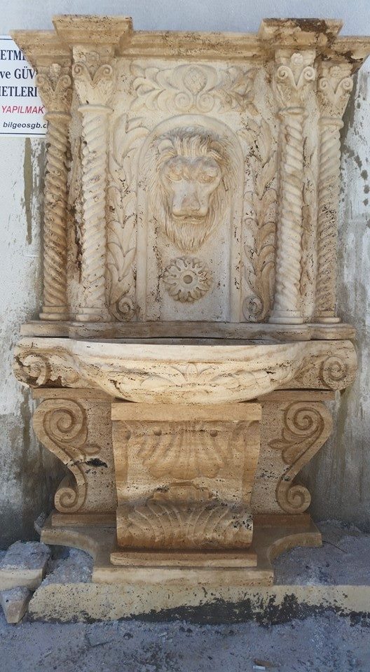 Aslan Başlı çeşme mermer-125