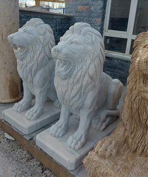 Aslan lion marble mermer heykelleri